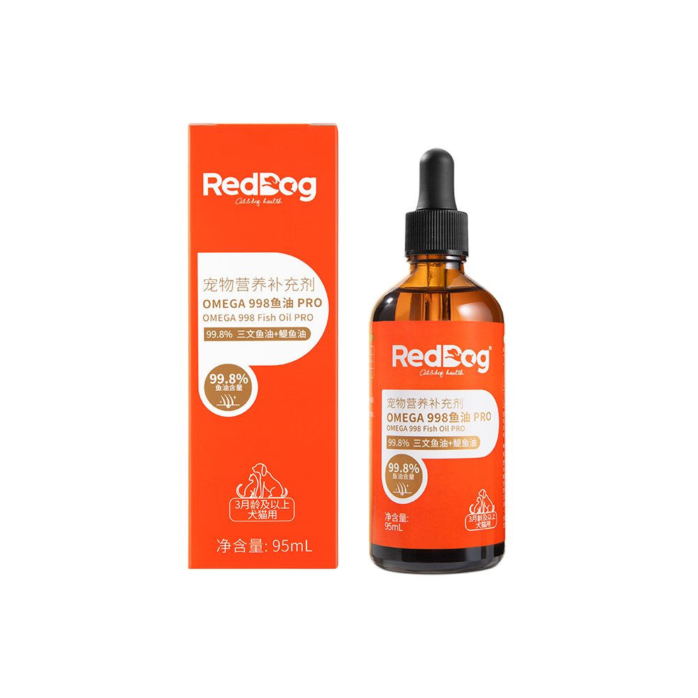 红狗OMEGA 998鱼油PRO白底图1000X1000